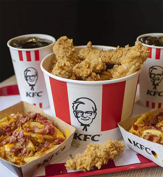 肯德基的品牌包裝設計